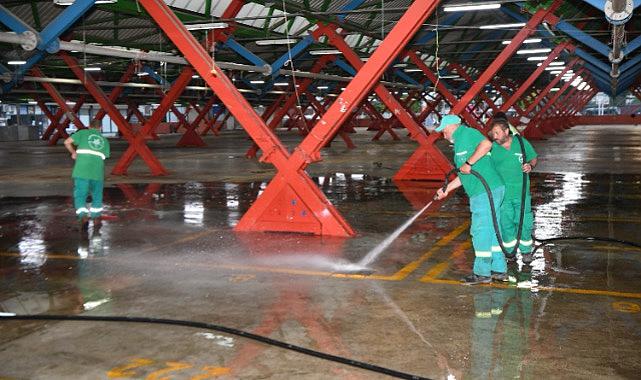 Osmangazi’ Belediyesi’nden hijyen mesaisi