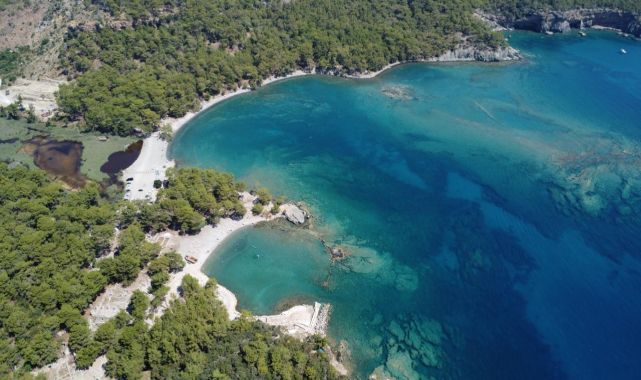 Phaselis bayram tatilinde binlerce ziyaretçi ağırladı