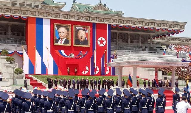 Putin–Kim görüşmesi görkemli törenle başladı