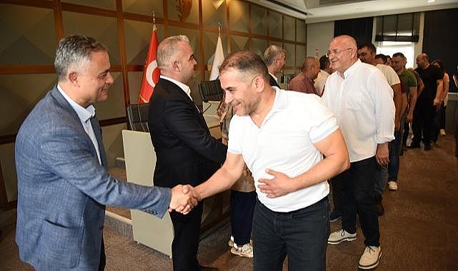Yıldırım ailesi bayramlaştı