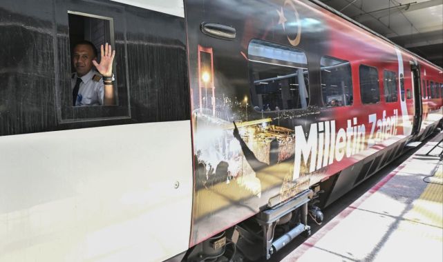 15 Temmuz Demokrasi ve Milli Birlik Treni Ankara'dan yola çıktı