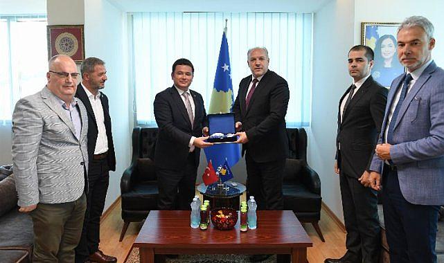 Başkan Erkan Aydın Kosova'da
