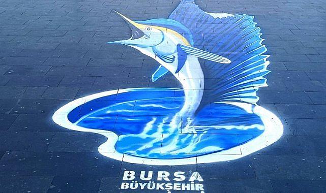 Bursa caddeleri 3 boyutlu resimlerle buluşuyor