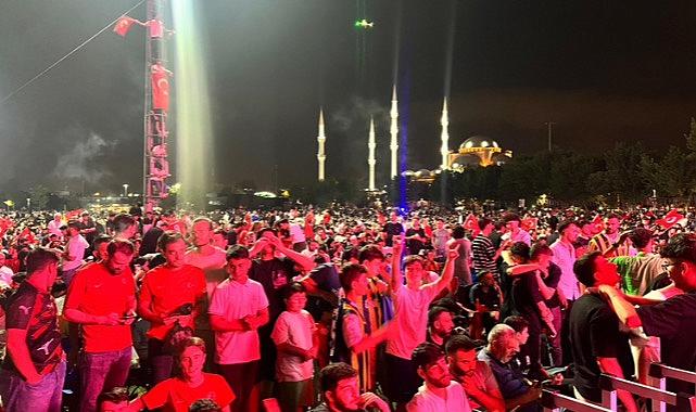 Bursa’da kalpler, A Milli Takım için attı