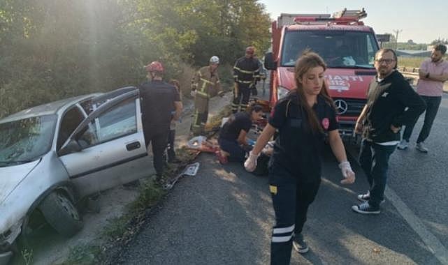 Bursa'da kaza : 1 ölü, 3 yaralı