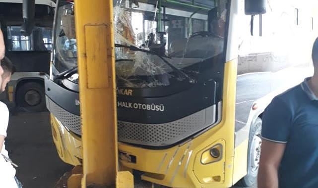 Bursa'da kendi kendine harekete geçen otobüs, şoförlere çarptı: 2 yaralı