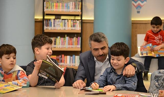 Çocuk kütüphanesi Yıldırımlı çocukların ikinci adresi oldu