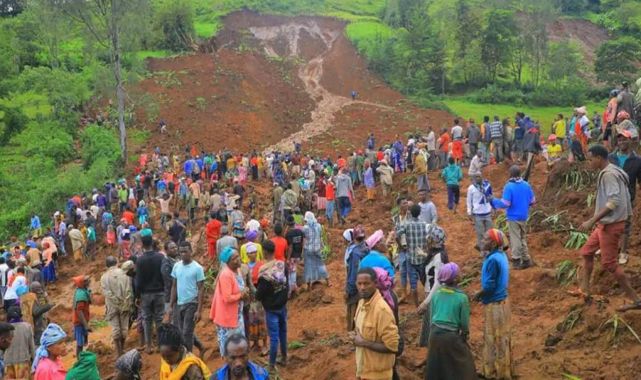 Etiyopya'nın güneyindeki heyelanda ölü sayısı 146'ya yükseldi