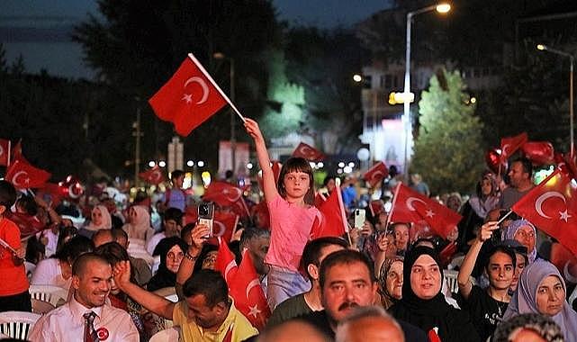 İnegöl 15 Temmuz’un yıl dönümünde yine meydanlarda