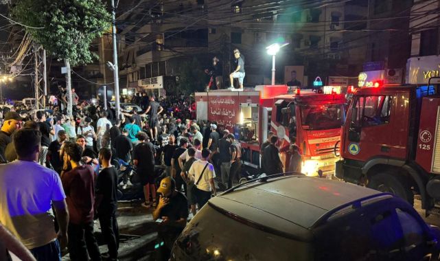 İsrail ordusu Beyrut'u vurdu