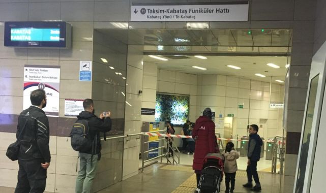 İstanbul'da kapatılan metro istasyonları ve TaksimKabataş füniküler hattı açıldı