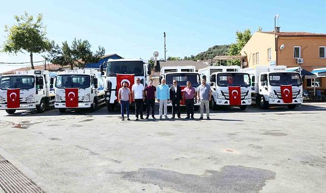 Mudanya’da temizlik filosu yeni araçlarla güçlendi