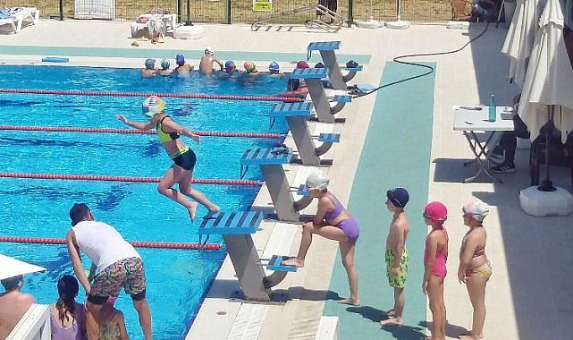 Mudanya'da yüzme kurslarına yoğun ilgi