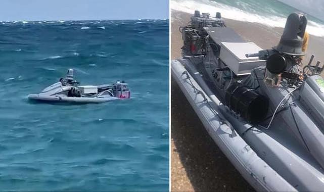 Sahilde kırmızı alarm! Patlayıcı dolu jetski ekipleri harekete geçirdi