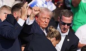 Trump'ın mitinginde silahlı saldırı