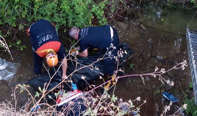Tuvaletini yaparken 10 metre yükseklikten dere yatağına düşerek hayatını kaybetti