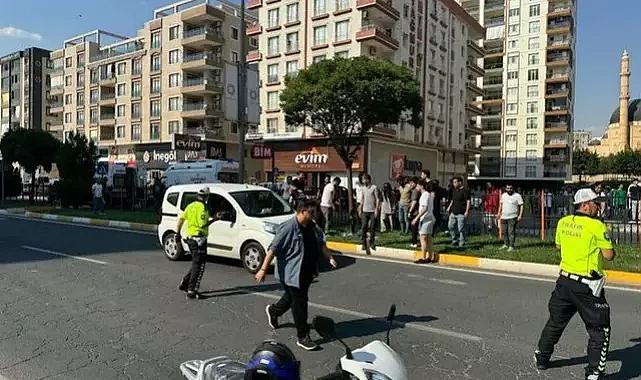 Yaya geçidinde dehşet