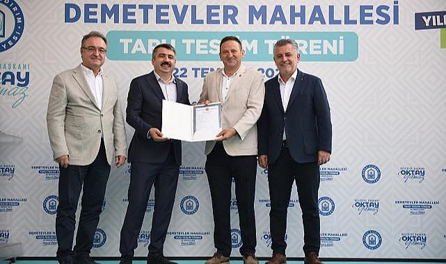 Yıldırım'da bin 237 hak sahibi tapularını teslim aldı