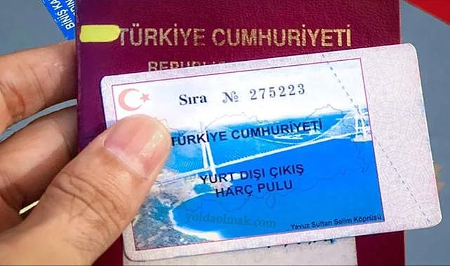 Yurt dışı çıkış harcına büyük zam! 150 liradan 500 liraya çıkartıldı