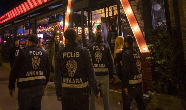 Ankara'da farklı suçlardan aranan 676 şüpheli yakalandı