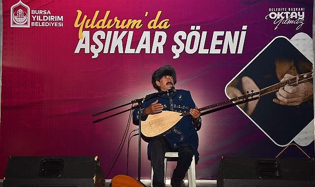 Âşıklık geleneği Yıldırım’da yaşatılıyor