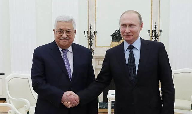 Filistin Devlet Başkanı Abbas'tan Rusya'ya ziyaret: Yarın Putin'le görüşecek