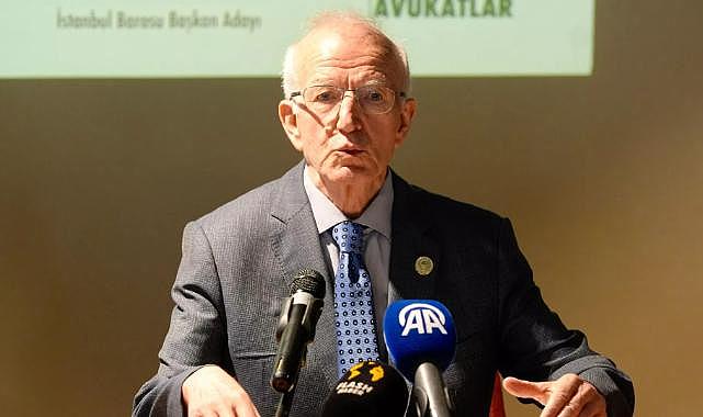 İbrahim Kaboğlu, İstanbul Barosu Başkanlığı'na adaylığını açıkladı