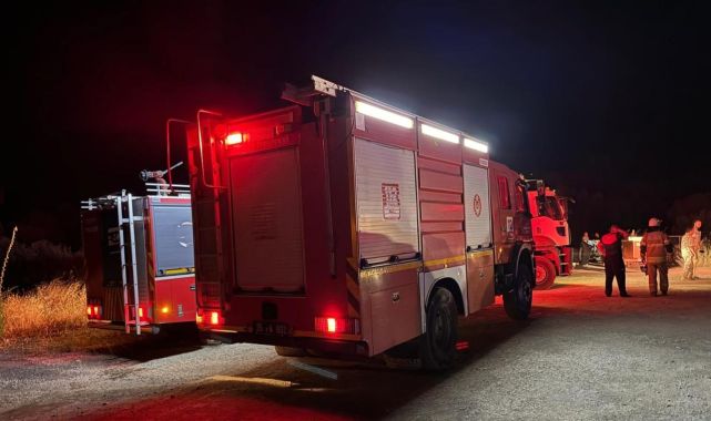 İzmir Karaburun'da orman yangını