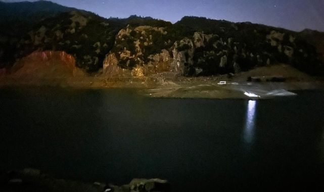 Kahramanmaraş'ta baraja giren kişi kayboldu