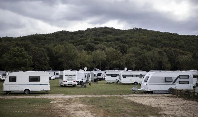 Kocaeli'de karavanlara park yasağı