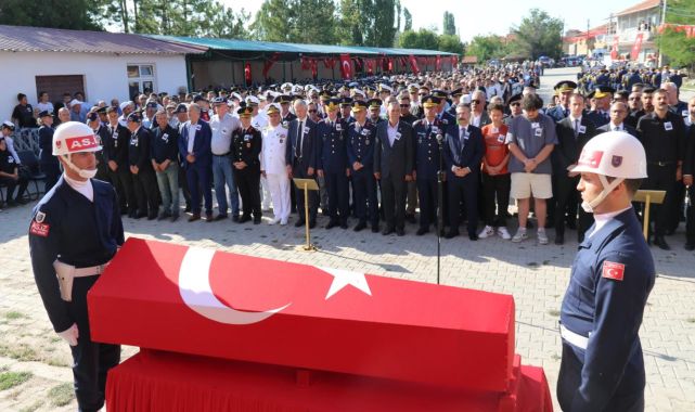 Şehit Uzman Çavuş Seydi Ünlü'ye veda