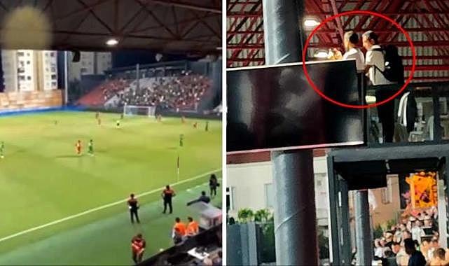 Türk futbolu böyle rezillik görmedi! Yayıncı kuruluş, 1. Lig'in açılış maçını cep telefonuyla çekti