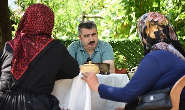 Yıldırım'da tarladan sofraya kadın eli