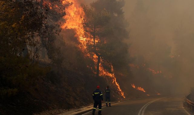 Yunanistan'dan, yangın söndürme çalışmalarına destek veren ülkelere teşekkür