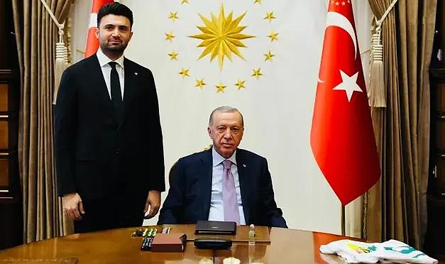 Cumhurbaşkanı Erdoğan, Bursaspor Başkanı Çelik'i kabul etti!