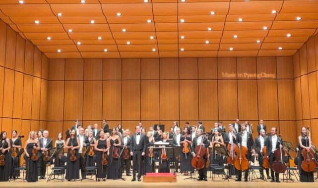 Cumhurbaşkanlığı Senfoni Orkestrası, 31 yıl sonra Güney Kore'de konser verdi