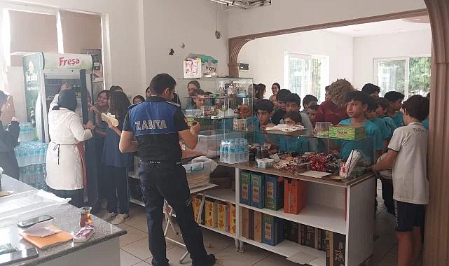 İnegöl Zabıtasından okul kantinlerine sıkı denetim