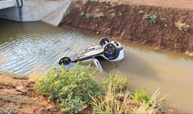 Mardin'de sulama kanalına düşen otomobildeki 3 kişi öldü