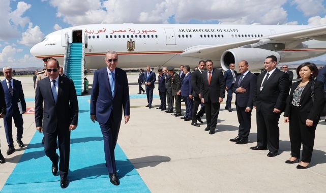 Mısır Cumhurbaşkanı Sisi, Ankara'da