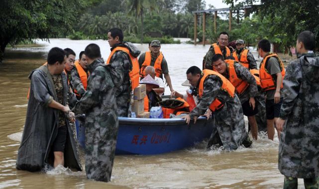 Myanmar'da şiddetli yağışların yol açtığı sellerde ölenlerin sayısı 66'ya çıktı