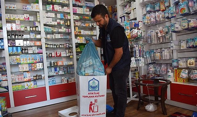 Yıldırım'da atık ilaçlar çöpe gitmiyor
