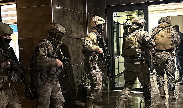 7 ilde organize suç örgütlerine operasyon: 95 gözaltı