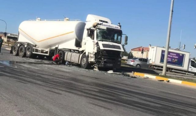 Ankara'da tır ile belediye otobüsü çarpıştı