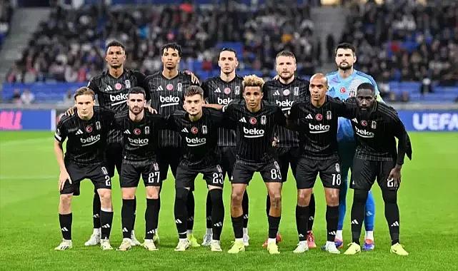 Beşiktaş, Lyon'u deplasmanda 1-0 mağlup etti