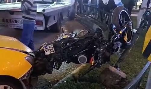 Bursa'da trafik kazasında 1'i ağır 2 kişi yaralandı