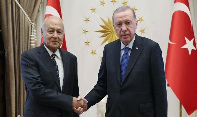Cumhurbaşkanı Erdoğan, Ebu Gayt'ı kabul etti