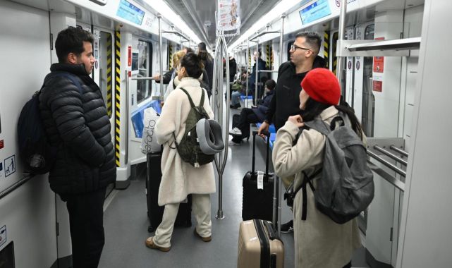 Gayrettepeİstanbul Havalimanı Metro Hattı'nda yolcu rekoru