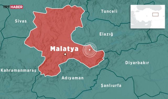 Malatya, Şanlıurfa ve Elazığ'da 3 binada hasar meydana geldi
