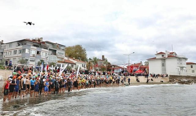 Mudanya Triatlonu’na rekor katılım