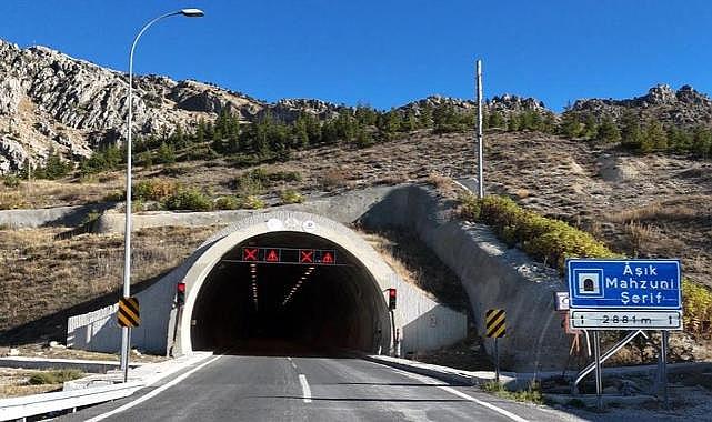 Aşık Mahzuni Şerif Tüneli bugün açılıyor